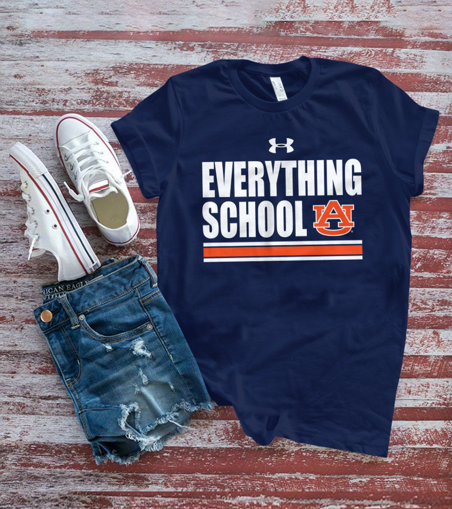 Everything School Auburn Football Under Armour Jarquez Hunter Derick Hall T-Shirt