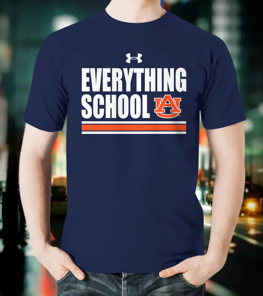 Everything School Auburn Football Under Armour Jarquez Hunter Derick Hall T-Shirt