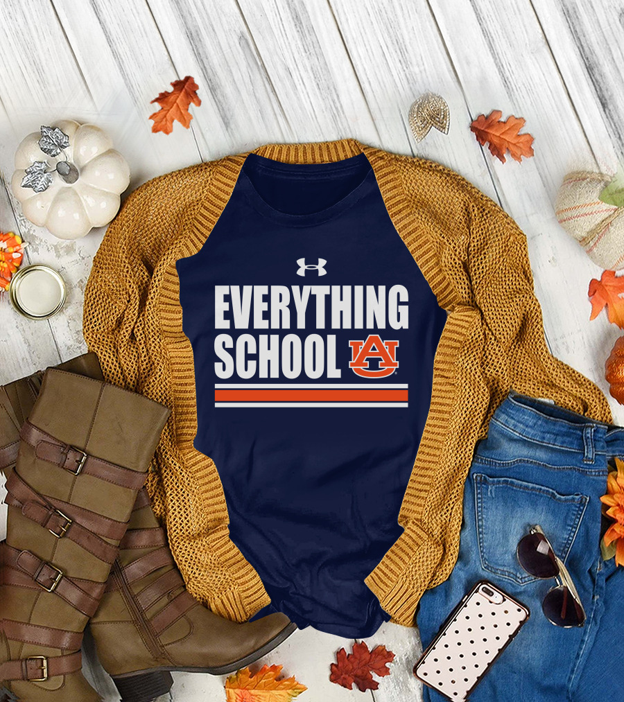 Everything School Auburn Football Under Armour Jarquez Hunter Derick Hall T-Shirt