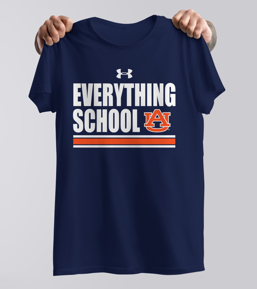 Everything School Auburn Football Under Armour Jarquez Hunter Derick Hall T-Shirt