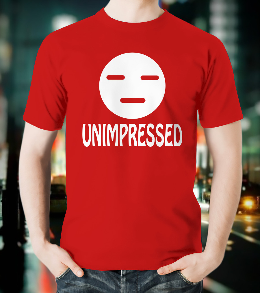 Unimpressed Mood Icon Carol Anne Talks Comics T-Shirt