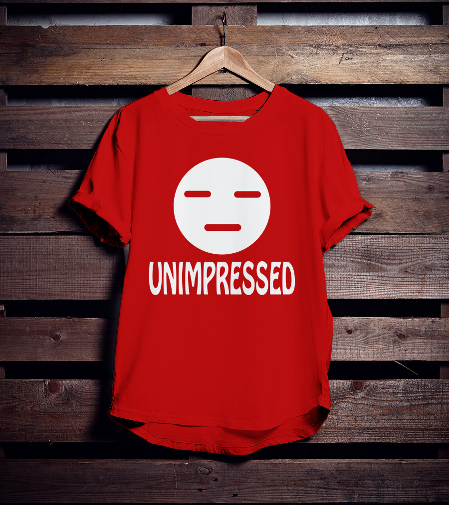 Unimpressed Mood Icon Carol Anne Talks Comics T-Shirt