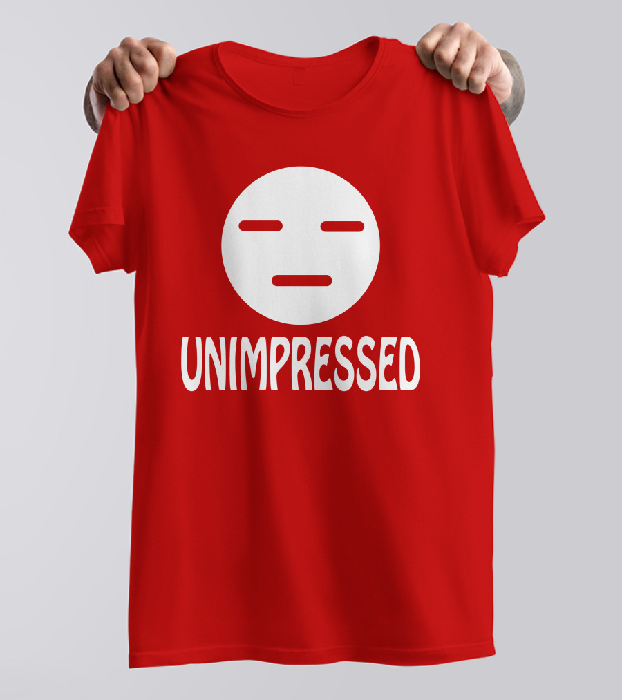 Unimpressed Mood Icon Carol Anne Talks Comics T-Shirt