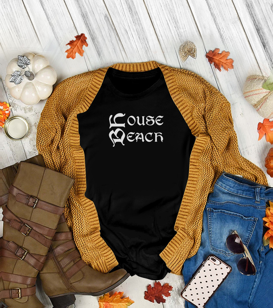 House Meach Black L'etoile Beach Shop Balti More T-Shirt