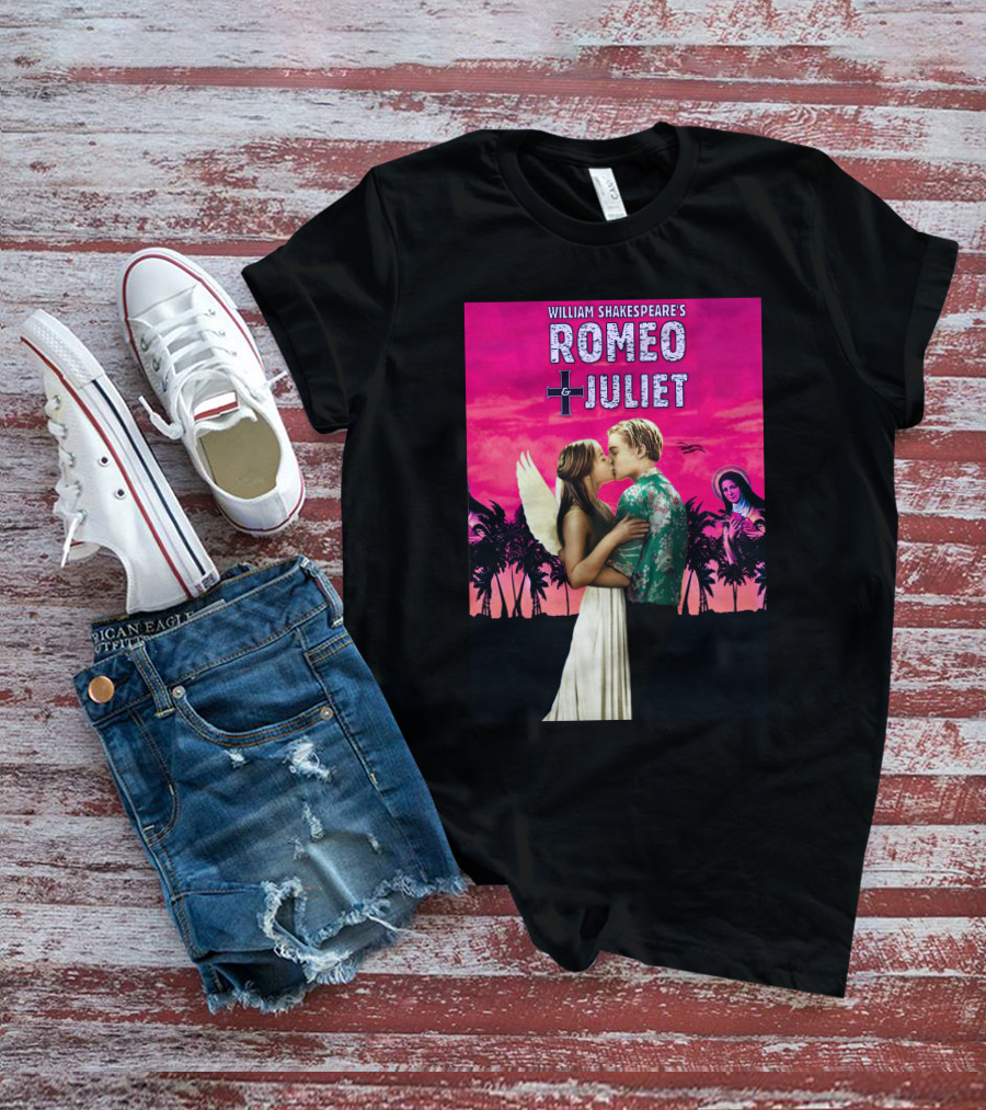 William Shakespeare's Romeo Juliet Ely Kreimendahl Tropical Angel Romance T-Shirt