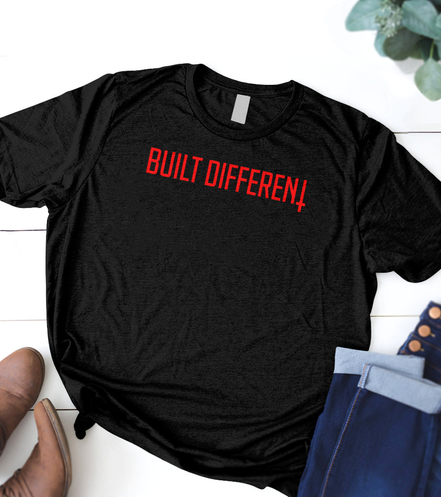 Haunted Night Merch Built Different Snevets Nalyd T-Shirt