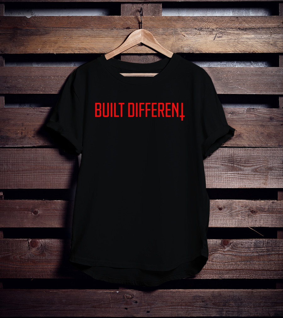 Haunted Night Merch Built Different Snevets Nalyd T-Shirt
