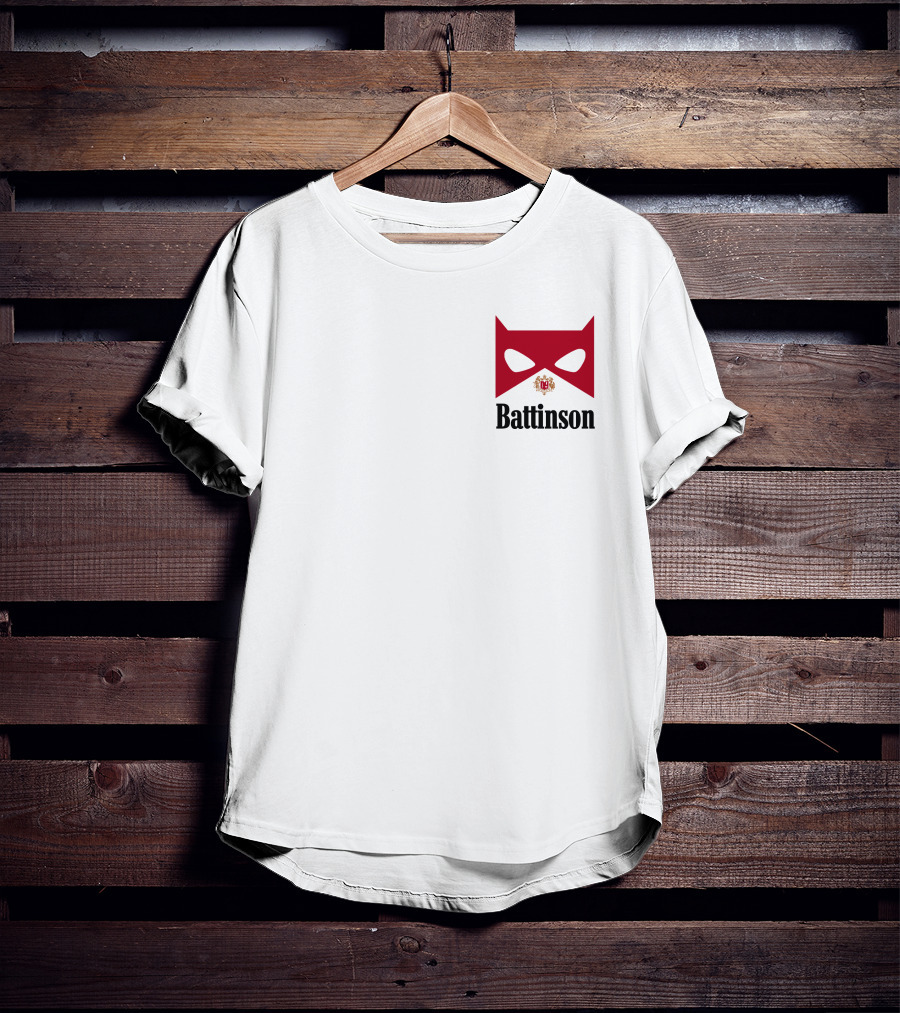 Battinson Mask Red T-Shirt