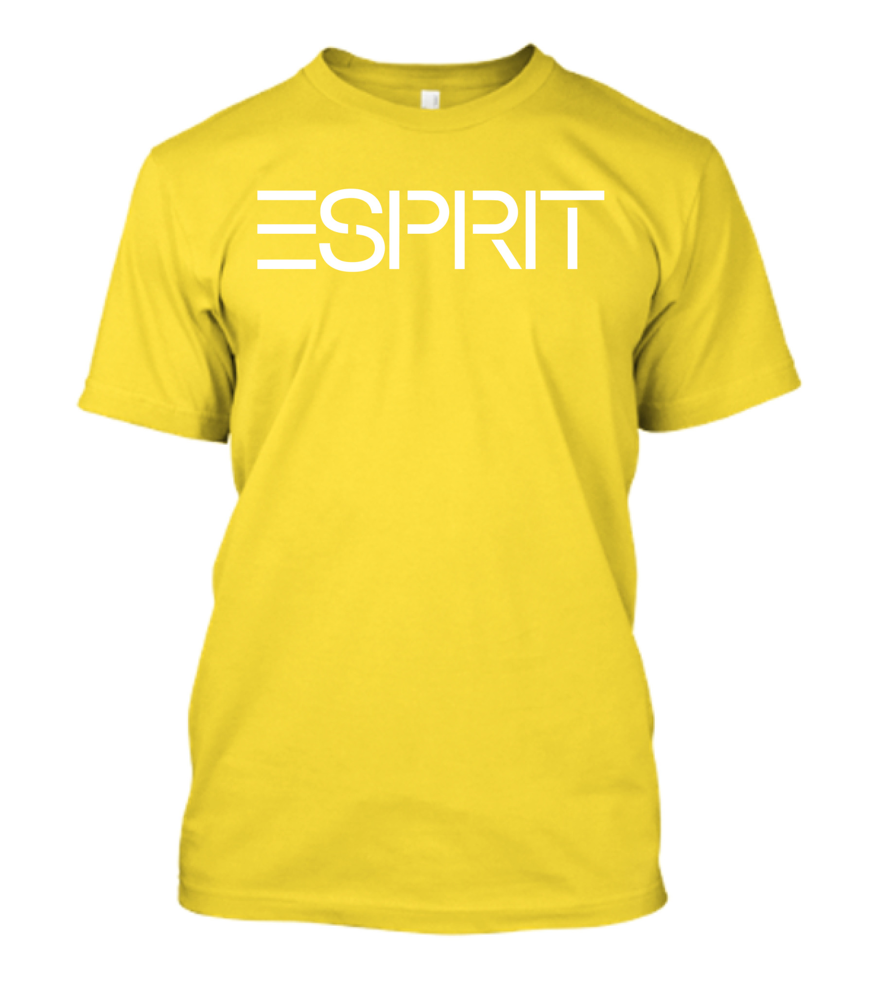 Hbx Store Merch Esprit Yellow Background T-Shirt