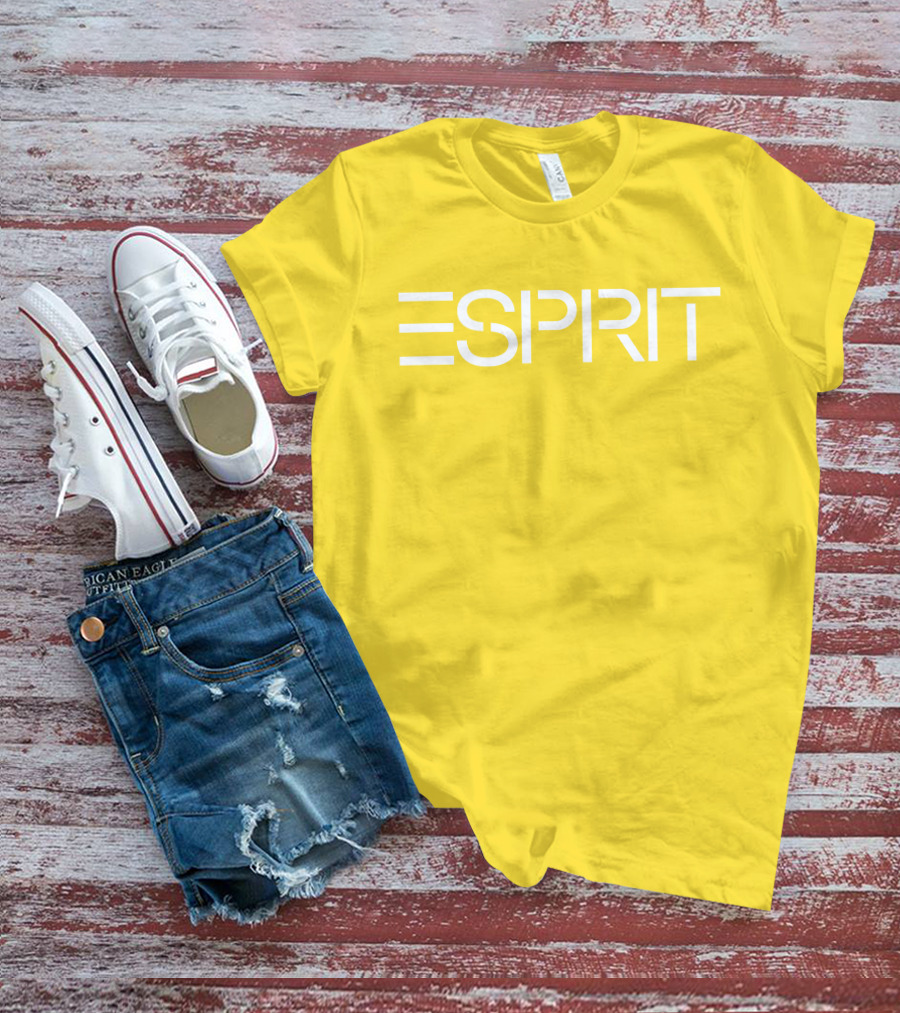 Hbx Store Merch Esprit Yellow Background T-Shirt