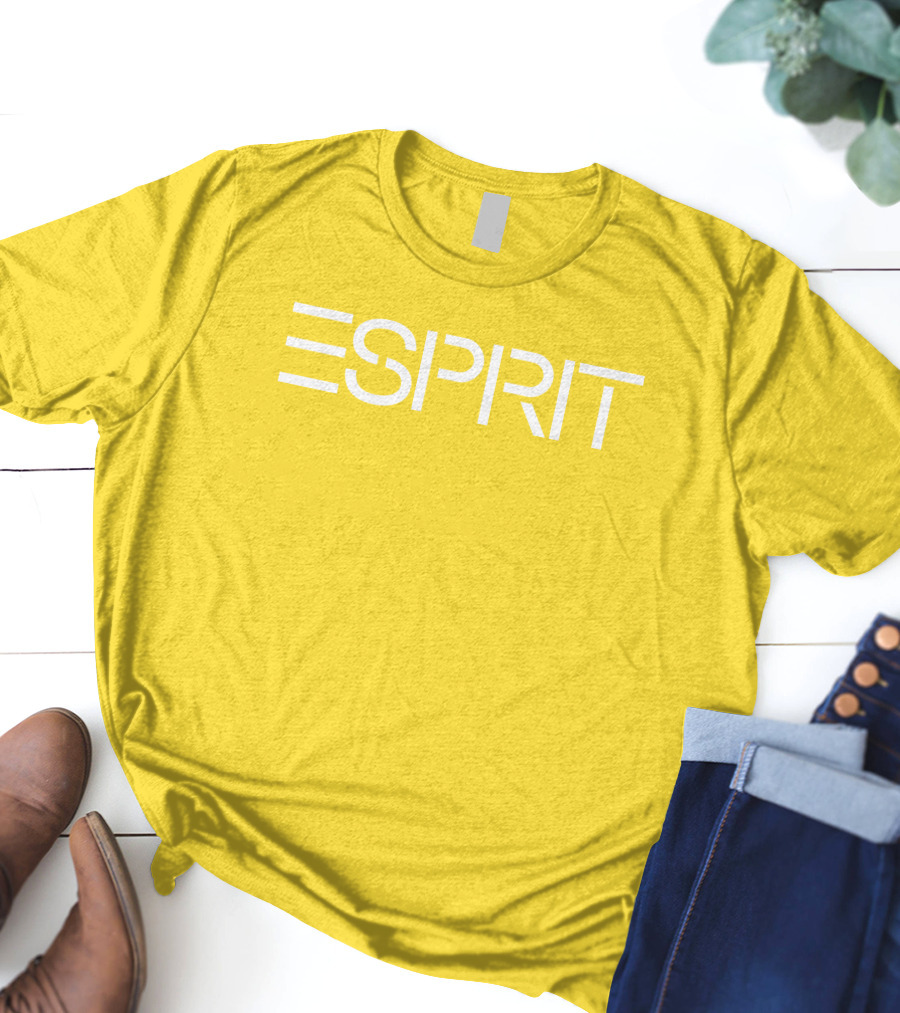 Hbx Store Merch Esprit Yellow Background T-Shirt