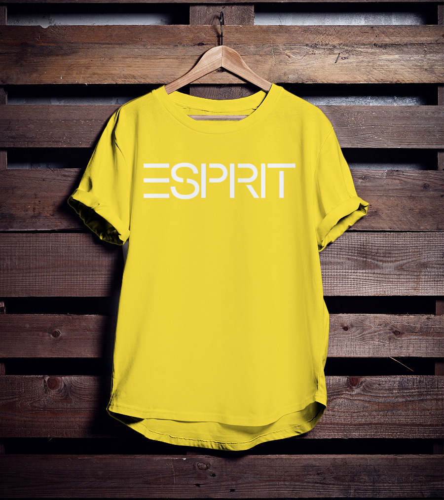 Hbx Store Merch Esprit Yellow Background T-Shirt
