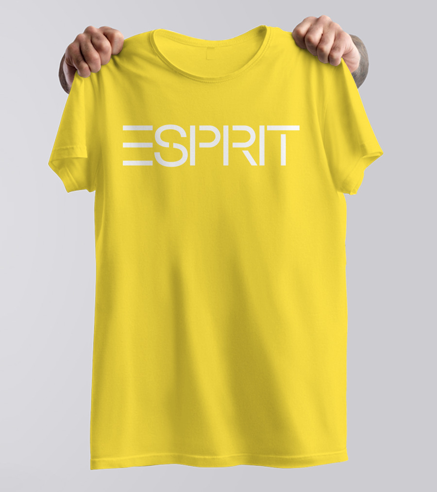 Hbx Store Merch Esprit Yellow Background T-Shirt