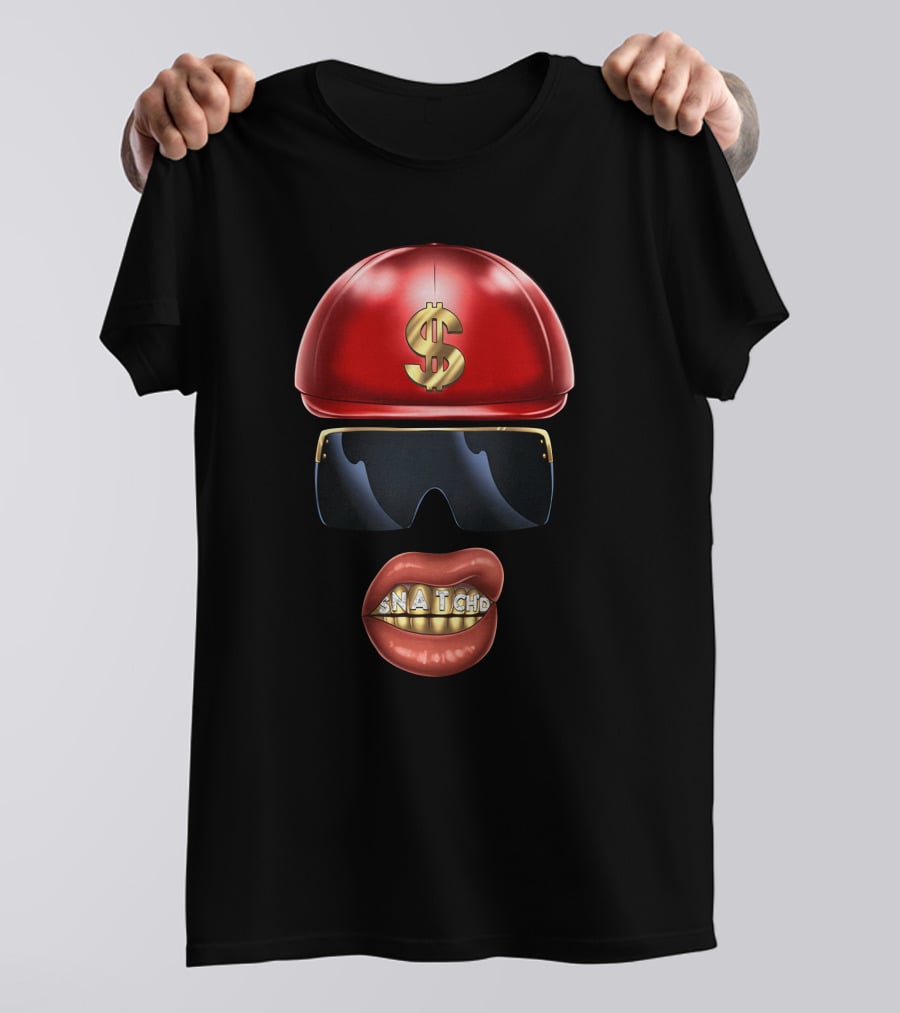 Deja Skye Snatch'd Merch Dollar Sign Hat Sunglasses Gold Teeth T-Shirt