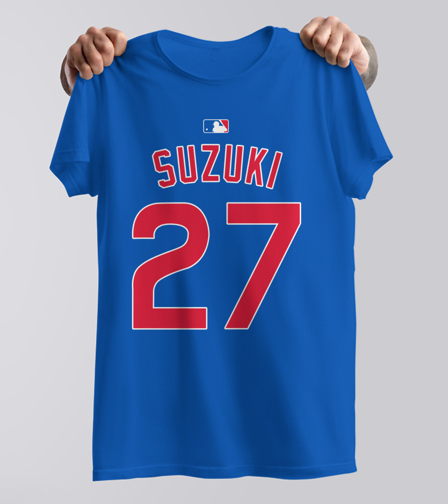 Obvious Merch Seiya Suzuki 27 MLB Jersey T-Shirt