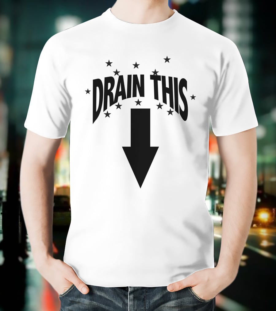 Drain This Rafa Stinks Stars Arrow T-Shirt