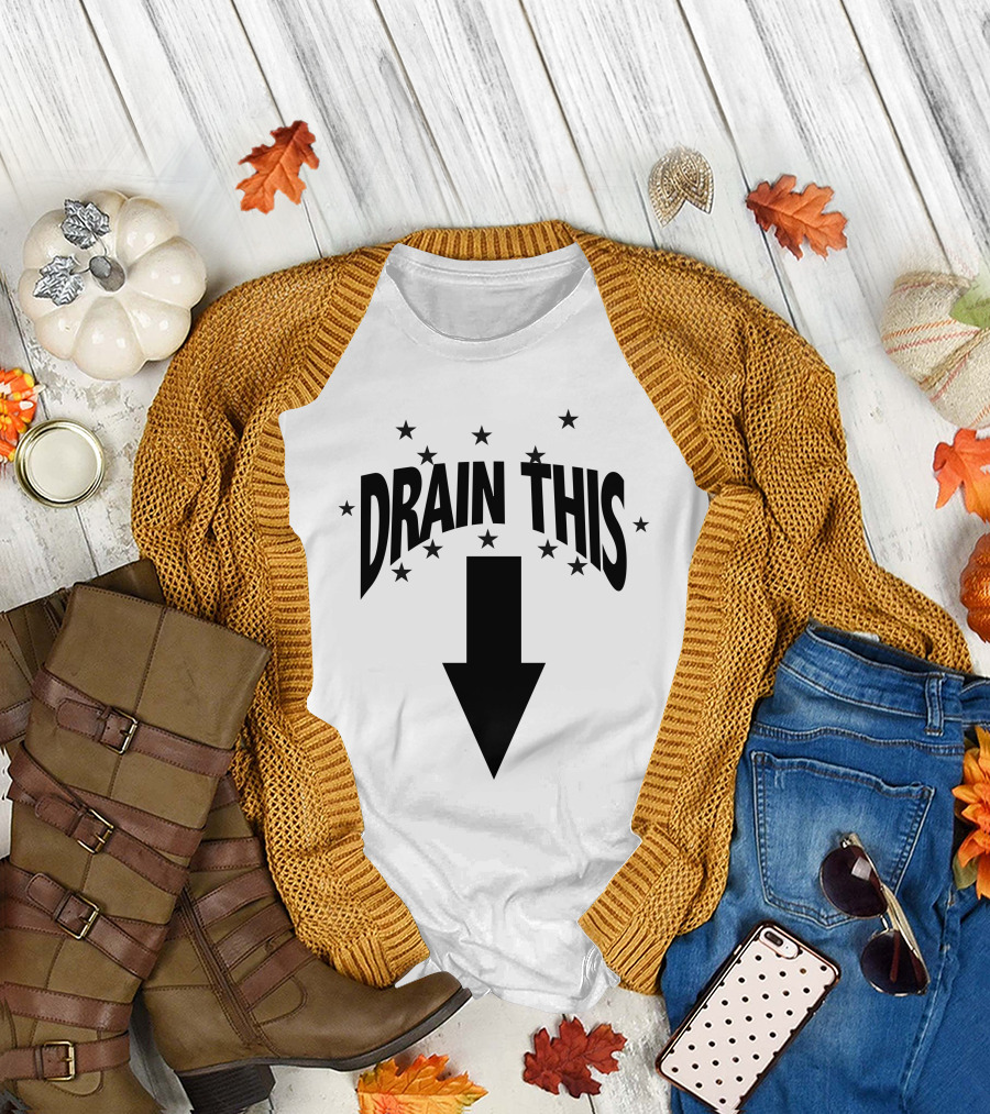 Drain This Rafa Stinks Stars Arrow T-Shirt