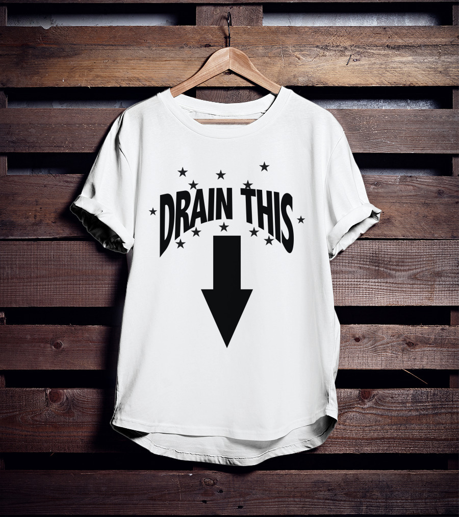 Drain This Rafa Stinks Stars Arrow T-Shirt