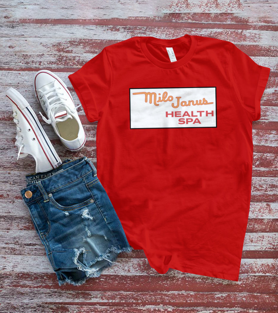 Milo Janus Health Spa Columbo Phile Classic TV Reference T-Shirt