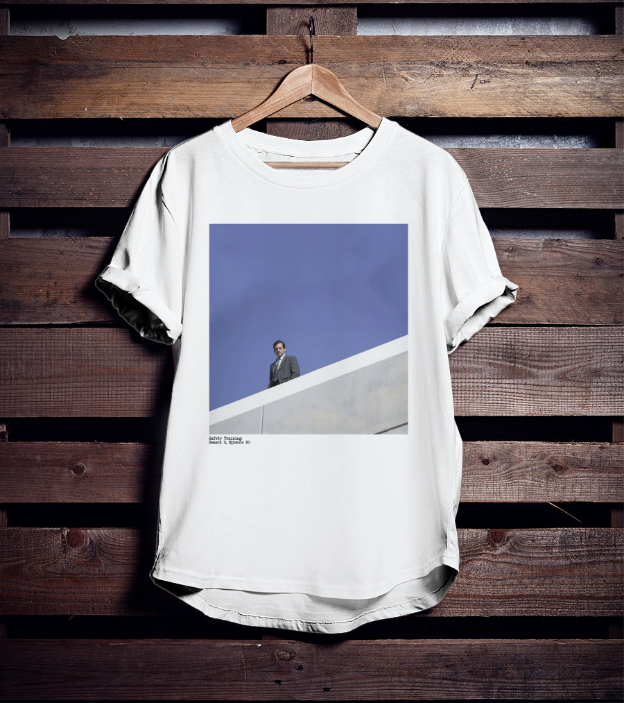 Safety Training Season 3 Episode 20 Roof Scene The Office Experience Store T-Shirt