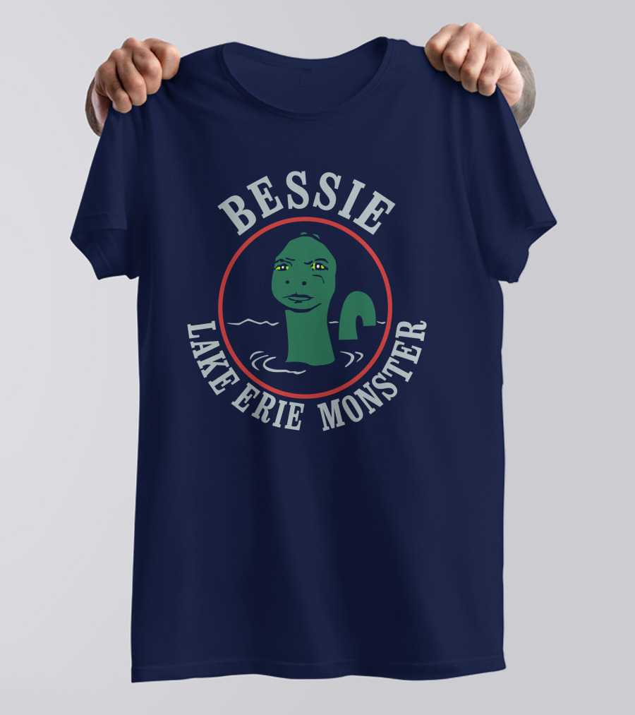 Bessie Lake Erie Monster Homage Store Merch Paula Fett T-Shirt