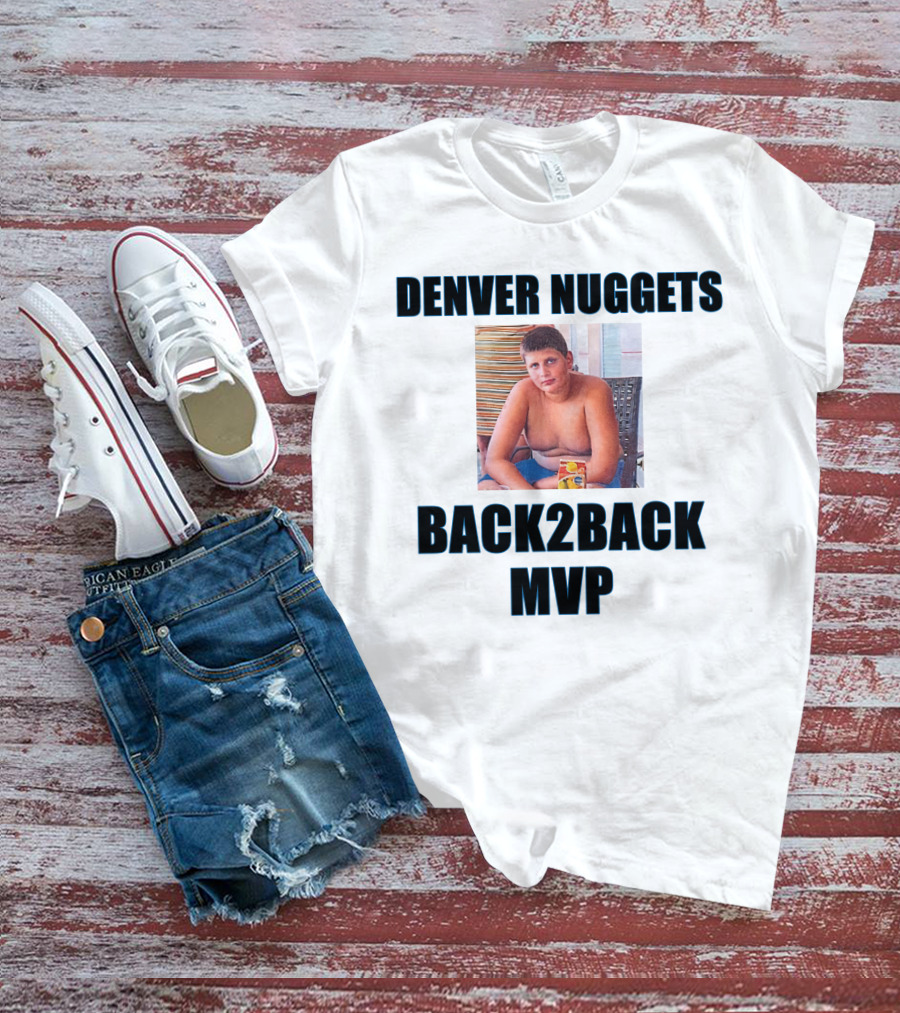 Denver Nuggets Jokic Back2back MVP Fans Only T-Shirt