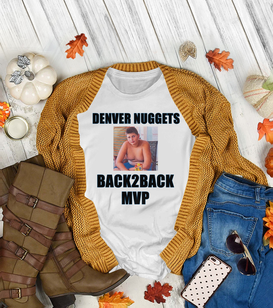 Denver Nuggets Jokic Back2back MVP Fans Only T-Shirt