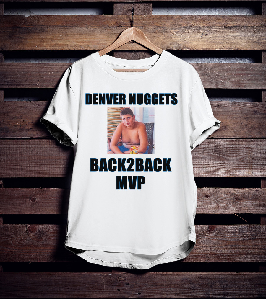 Denver Nuggets Jokic Back2back MVP Fans Only T-Shirt