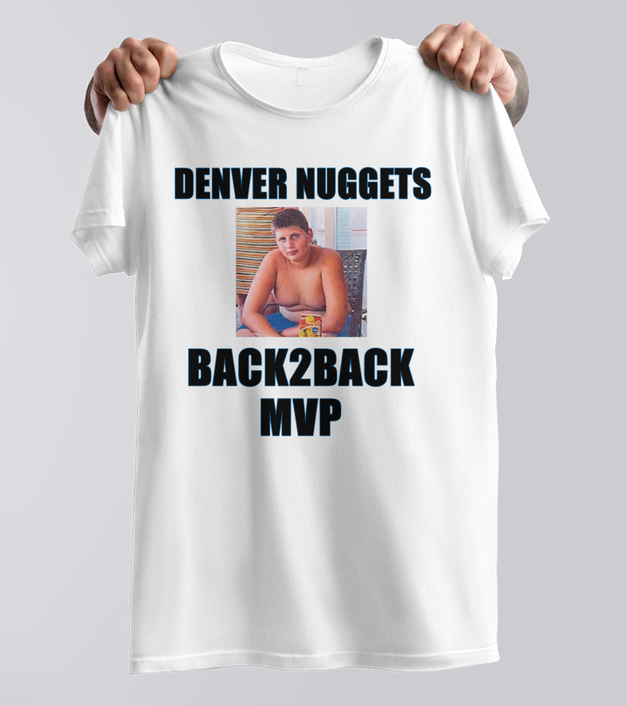 Denver Nuggets Jokic Back2back MVP Fans Only T-Shirt