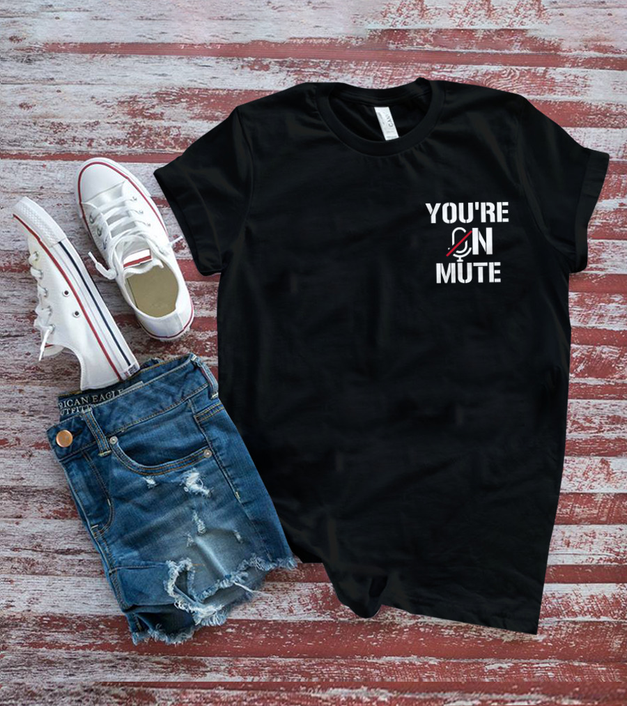 YOU'RE ON MUTE MICROPHONE ICON SHAHNAZ GILL FANDOM T-Shirt
