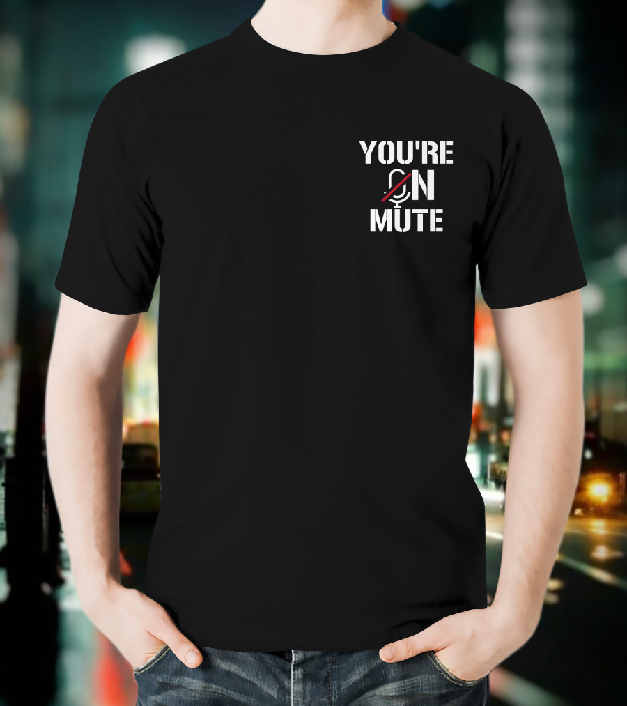 YOU'RE ON MUTE MICROPHONE ICON SHAHNAZ GILL FANDOM T-Shirt