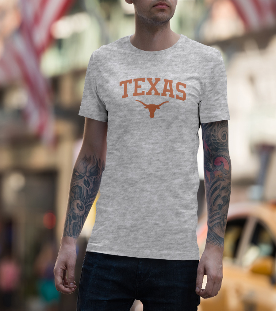 Texas Longhorns Iconic Bull T-Shirt