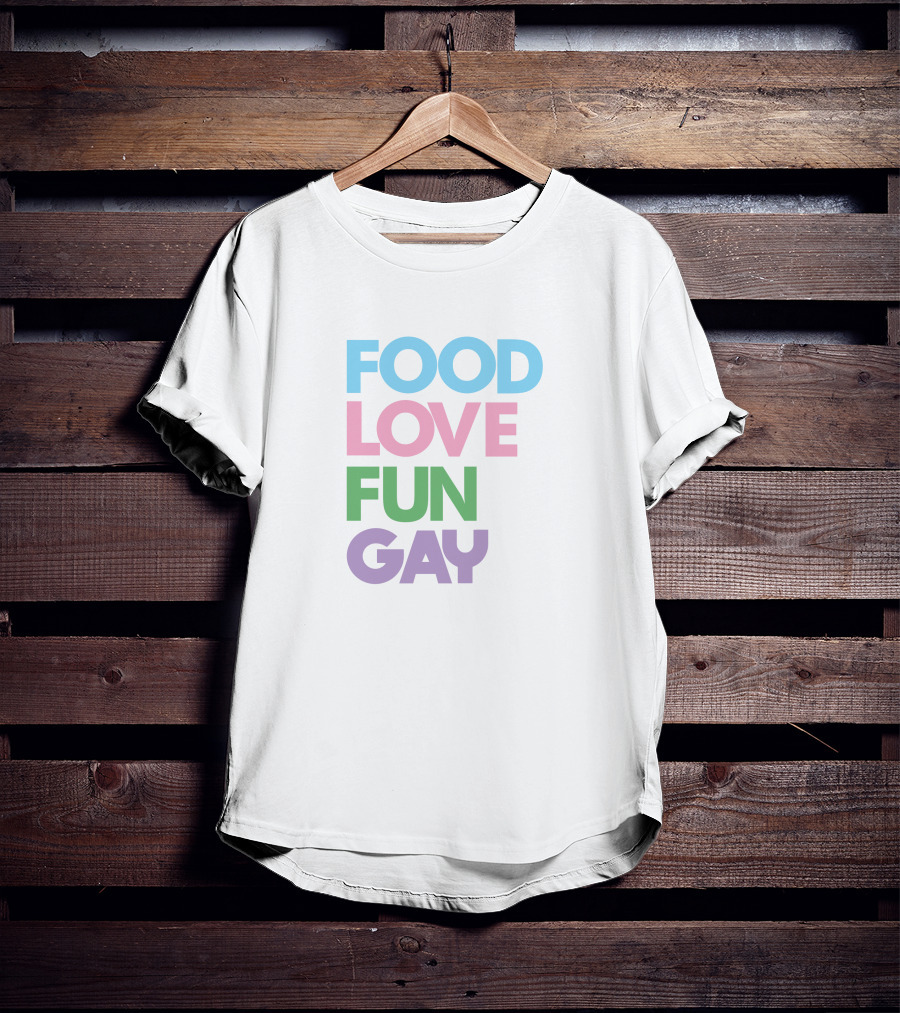 Try Guys Food Love Fun Gay Merch T-Shirt