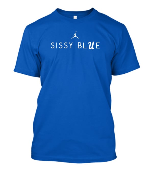 Sissy Blue UCLA Football Jumpman T-Shirt