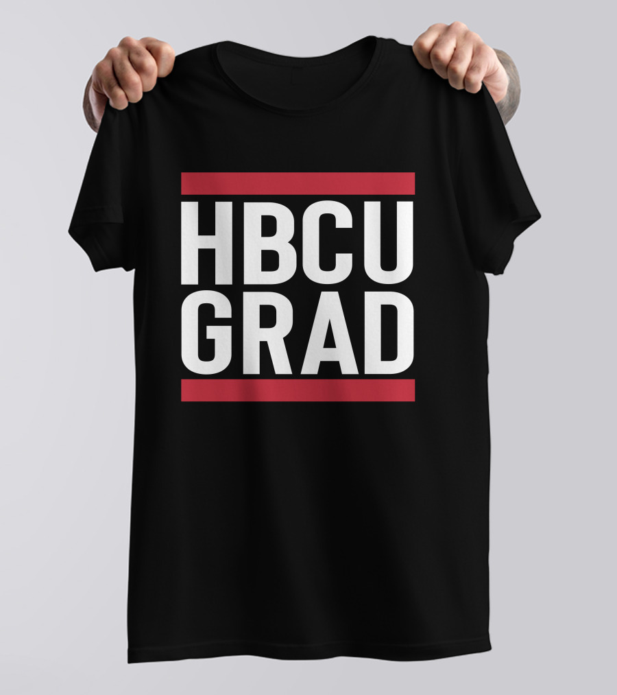 HBCU Grad Merch HBCU Grad Bold White T-Shirt