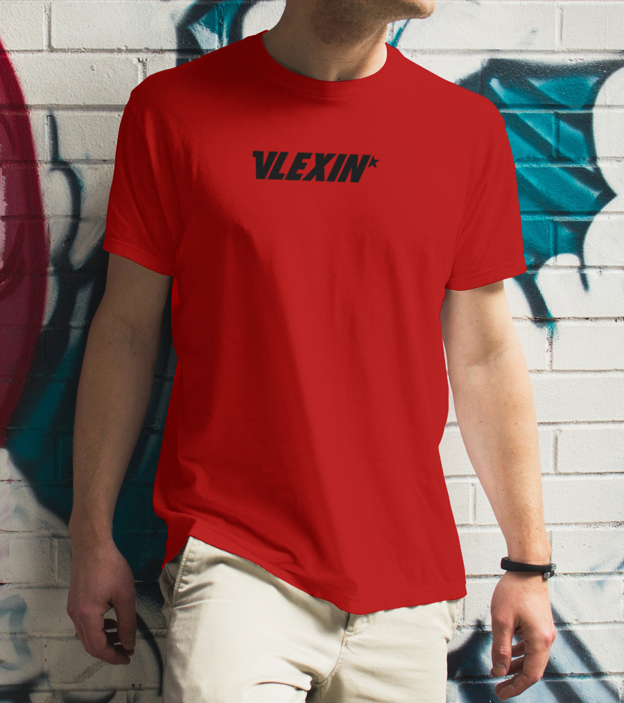 VLEXIN Brand Star Logo High-Impact Merch Vlexinbrand VLEXIN’ T-Shirt