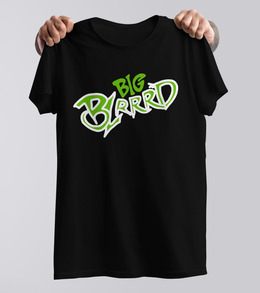 Pooh Shiesty Merch Big Blrrd Graphic Text Green T-Shirt