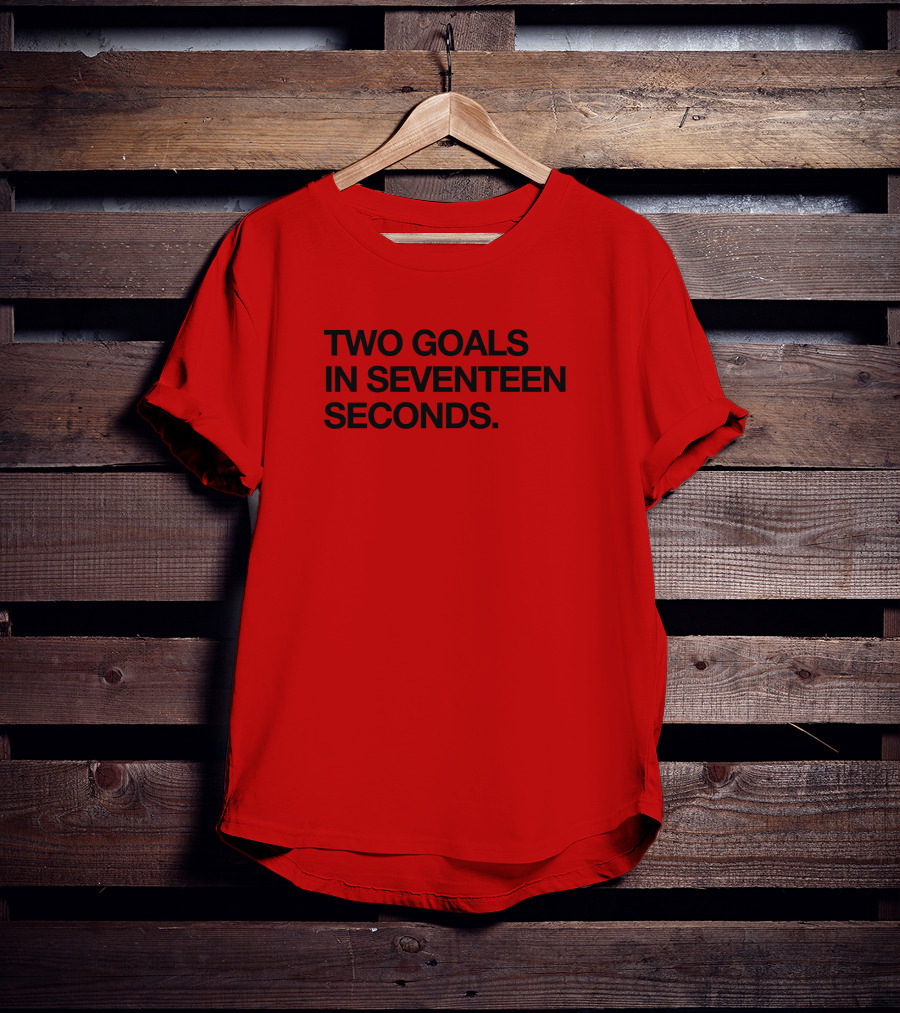 Two Goals In Seventeen Seconds Chicago Sports History T-Shirt