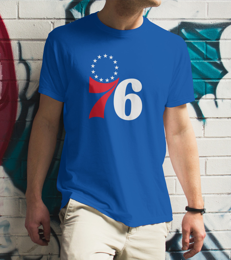 Philadelphia 76ers Furkan Korkmaz Stars T-Shirt