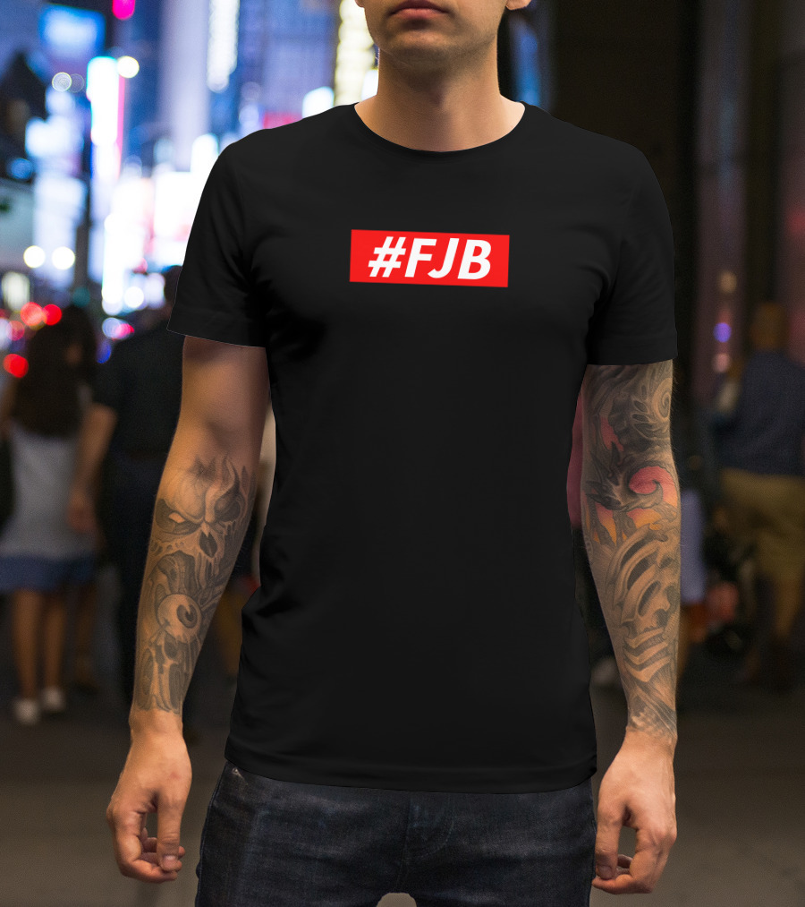 Hodgetwins Merch #FJB Bar Red Square T-Shirt
