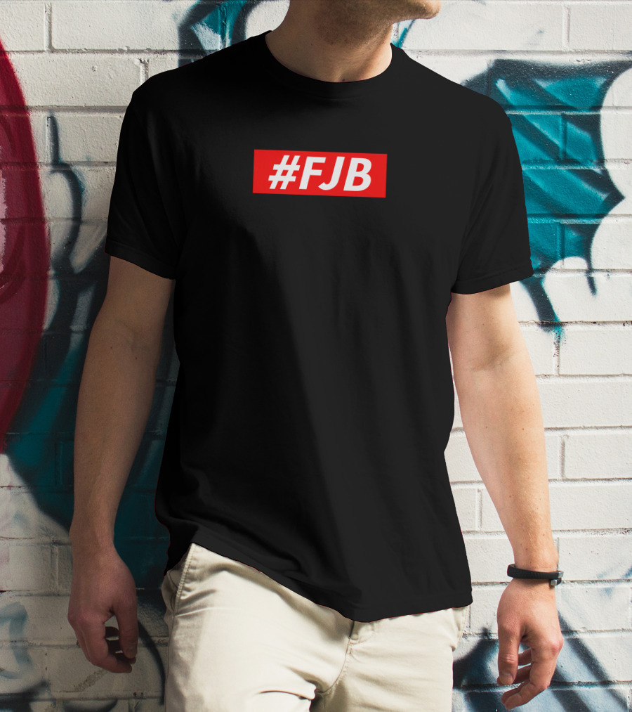 Hodgetwins Merch #FJB Bar Red Square T-Shirt