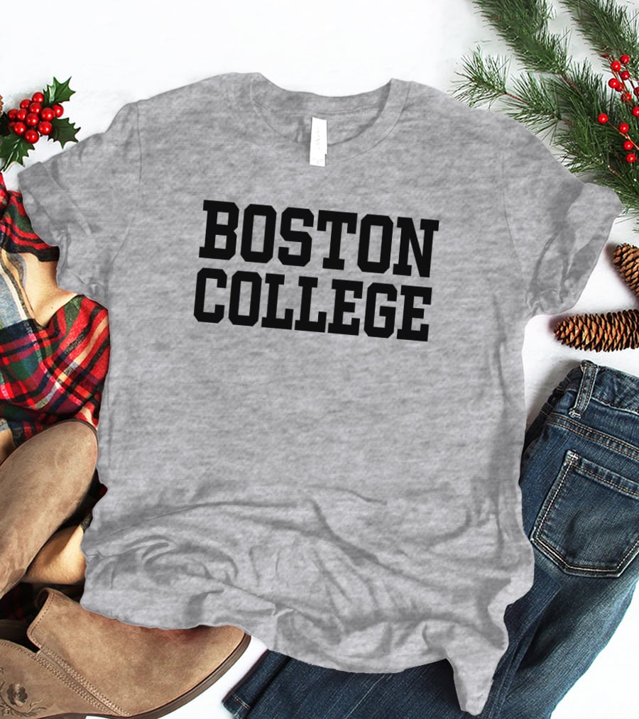 Boston College Dylan O'brien Archive Classic Style Collegiate Look T-Shirt