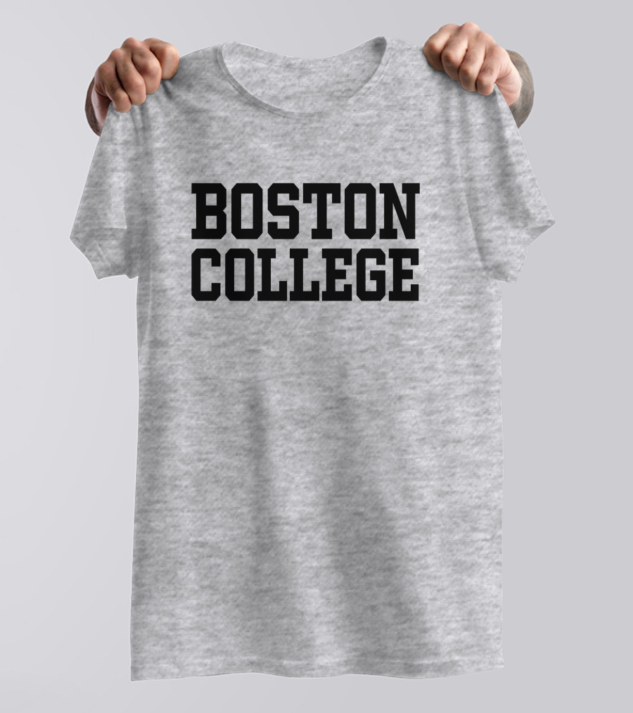 Boston College Dylan O'brien Archive Classic Style Collegiate Look T-Shirt