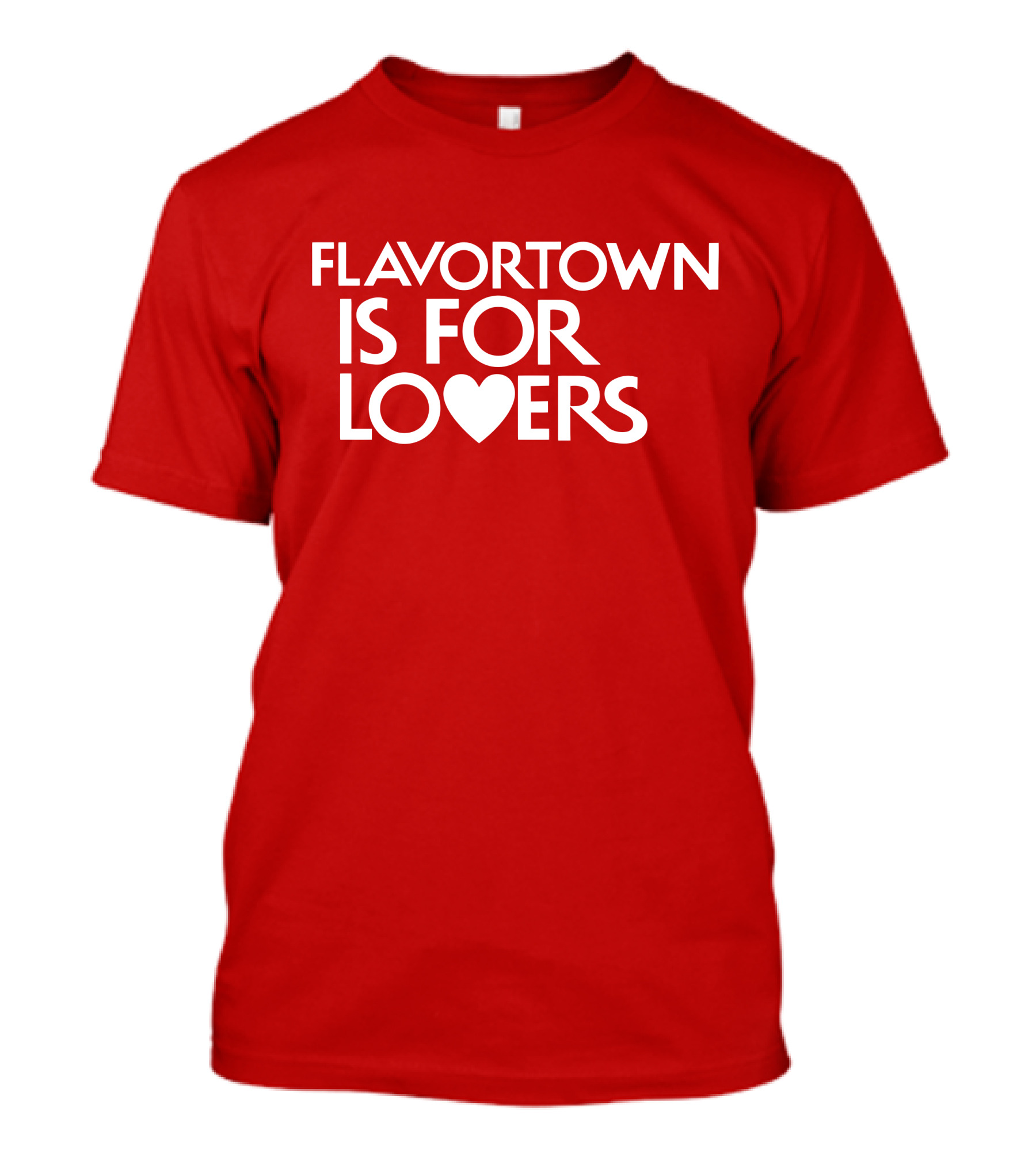 Guy Fieri Flavortown Is For Lovers Heart T-Shirt