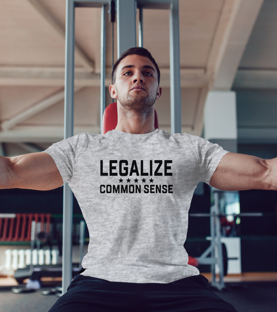 Hodgetwins Merch Legalize Common Sense Stars T-Shirt