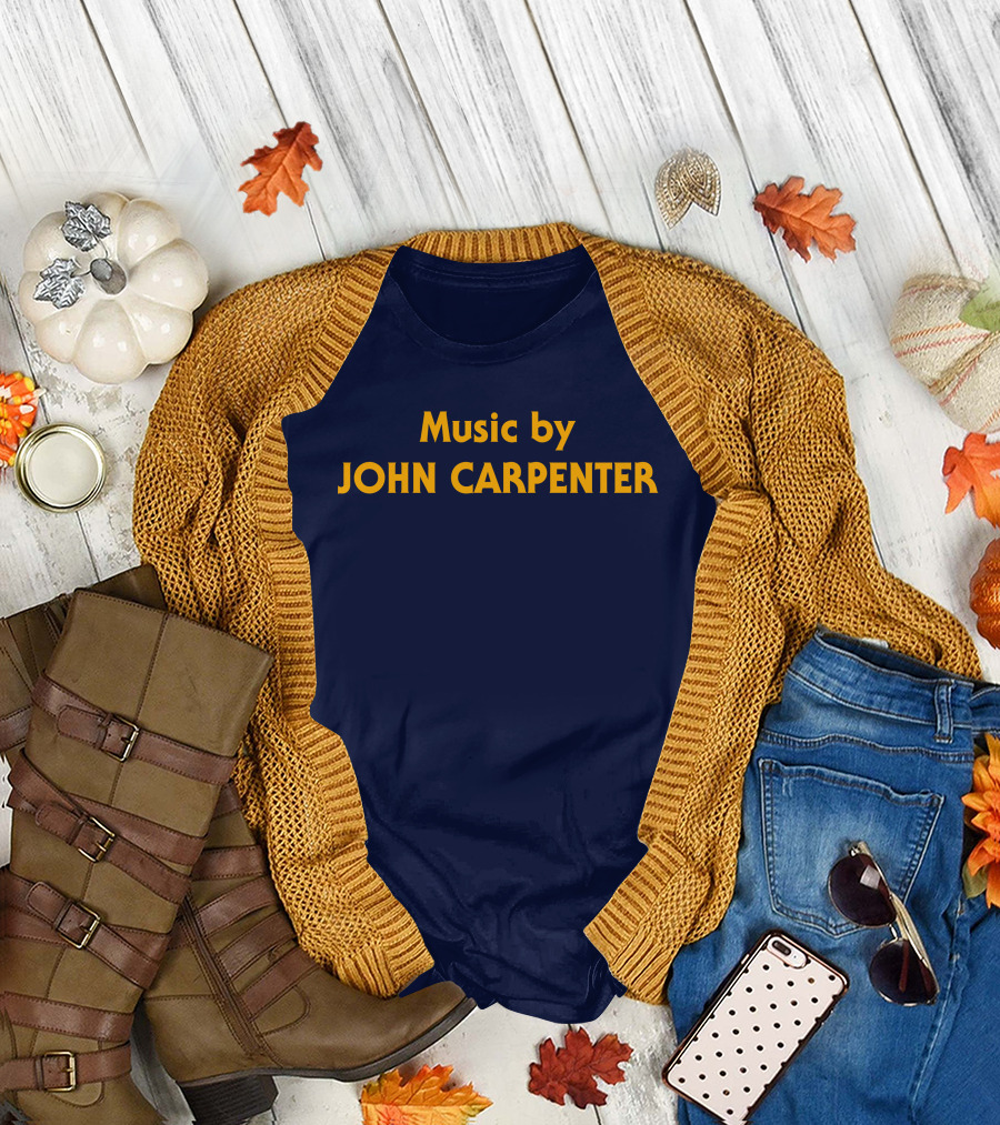 Super Yaki Shop Music By John Carpenter T-Shirt