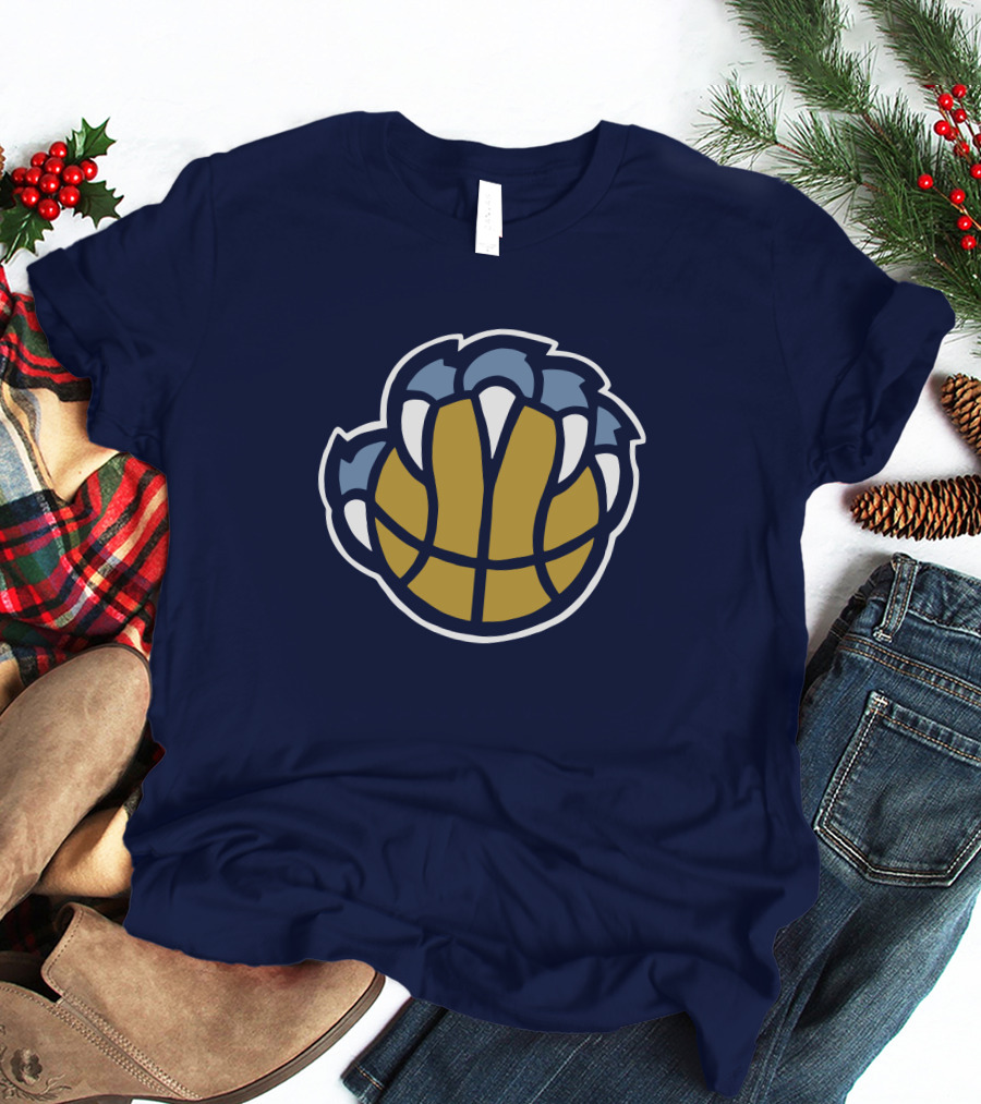 Homage Shop Memphis Grizzlies Molly Morrison Basketball Claw T-Shirt