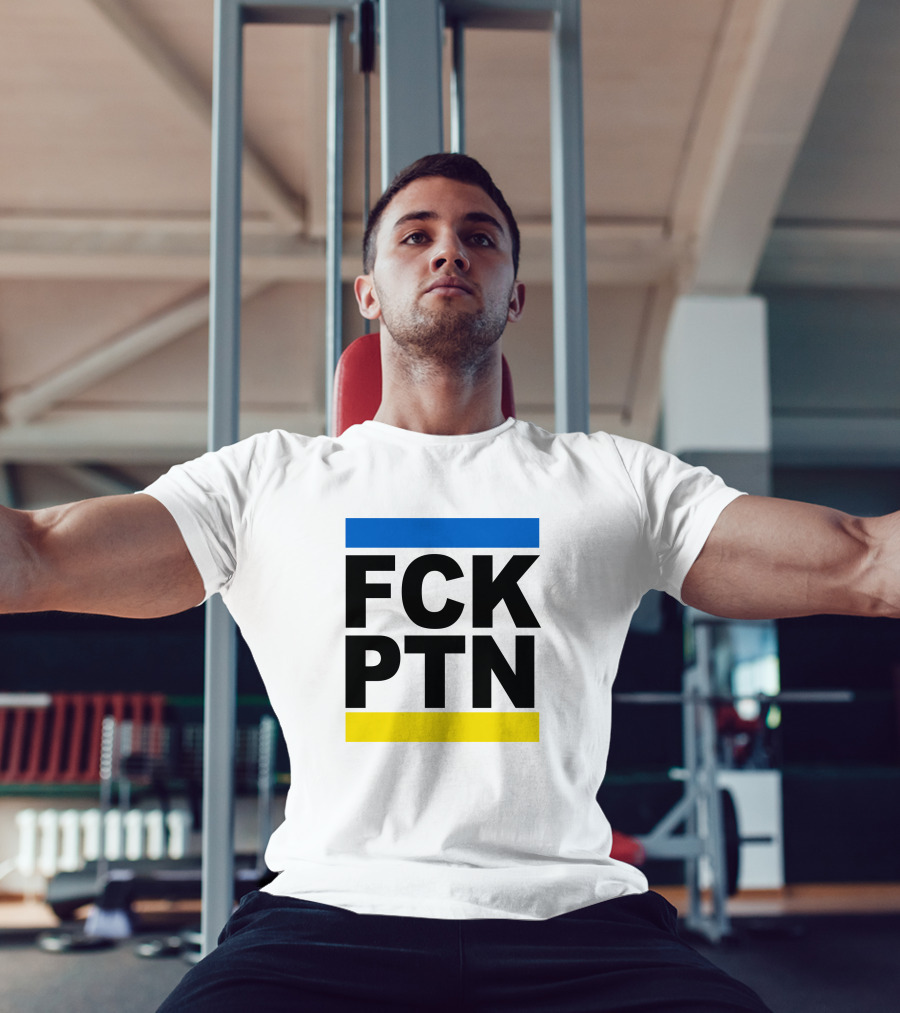 FCK PTN Blue Yellow Stripes T-Shirt