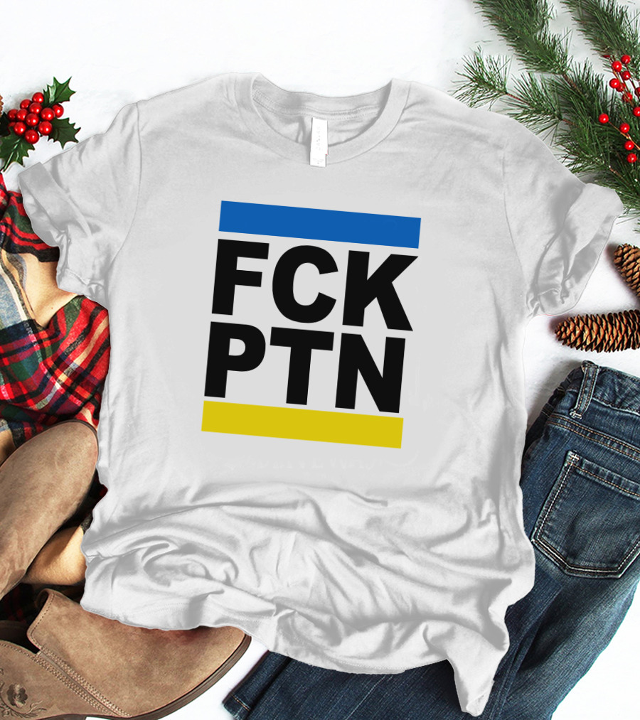 FCK PTN Blue Yellow Stripes T-Shirt