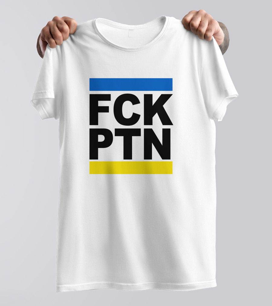 FCK PTN Blue Yellow Stripes T-Shirt